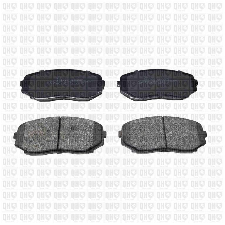 Jeu de 4 plaquettes de frein QUINTON HAZELL BP1997